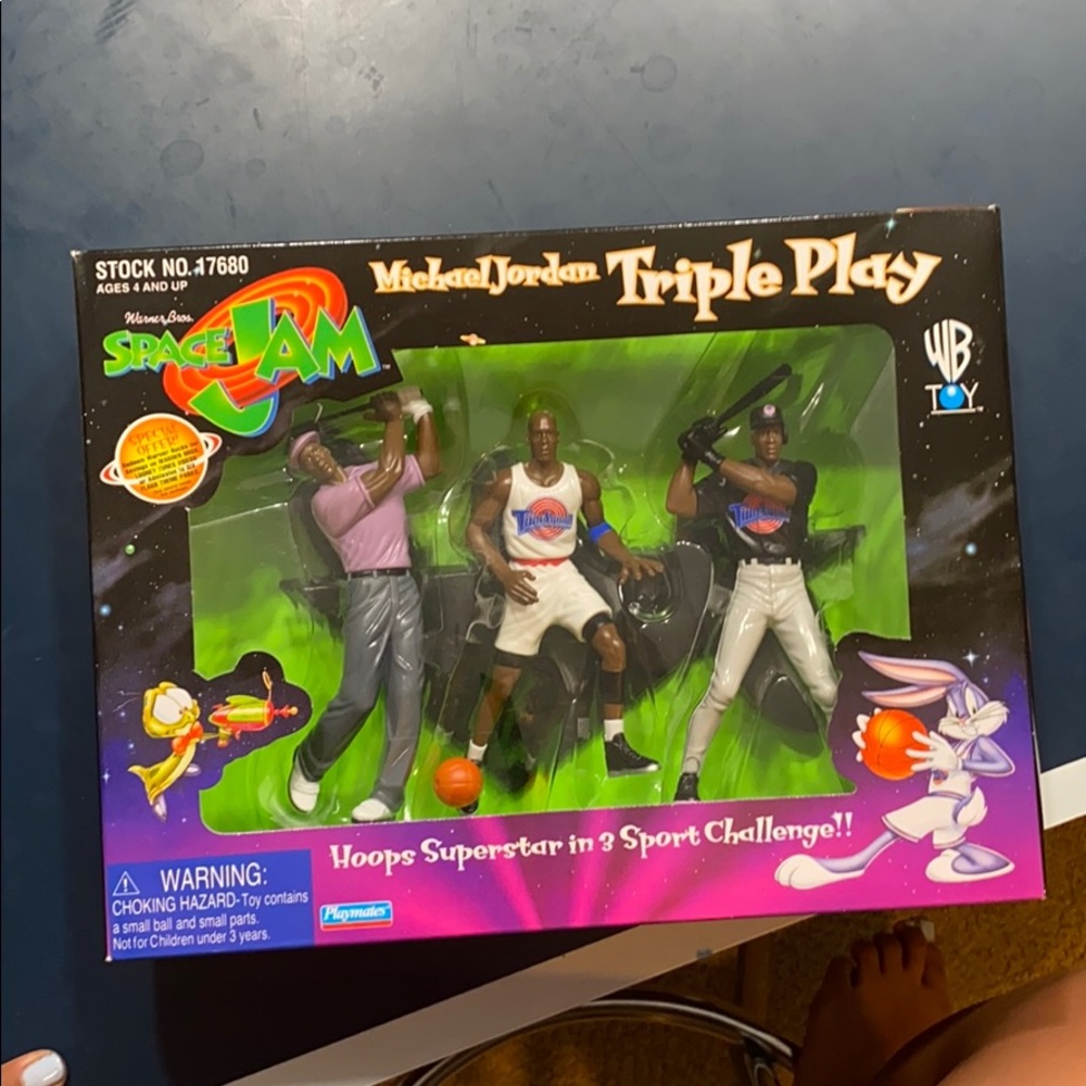 Michael Jordan triple play